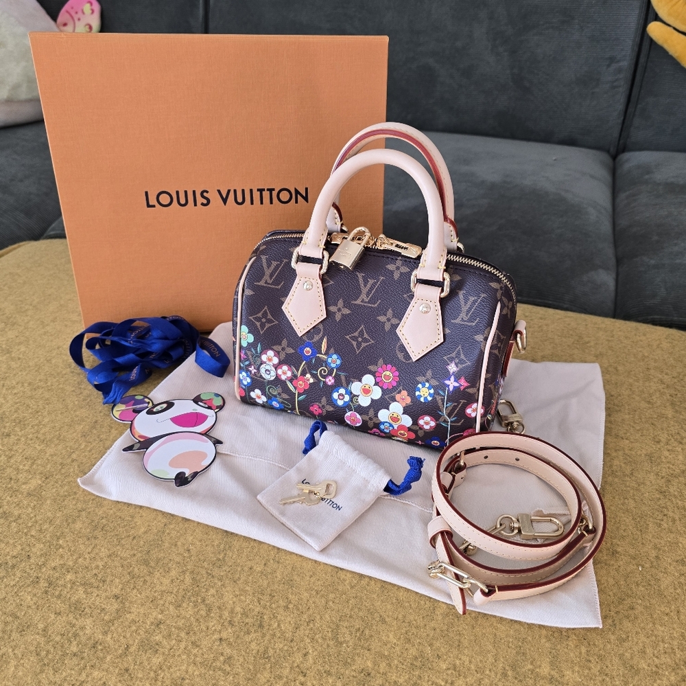 Louis Vuitton Takashi Murakami limited edition very rare mini speedy brand new